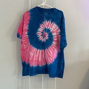 Tye dye puppy shirt